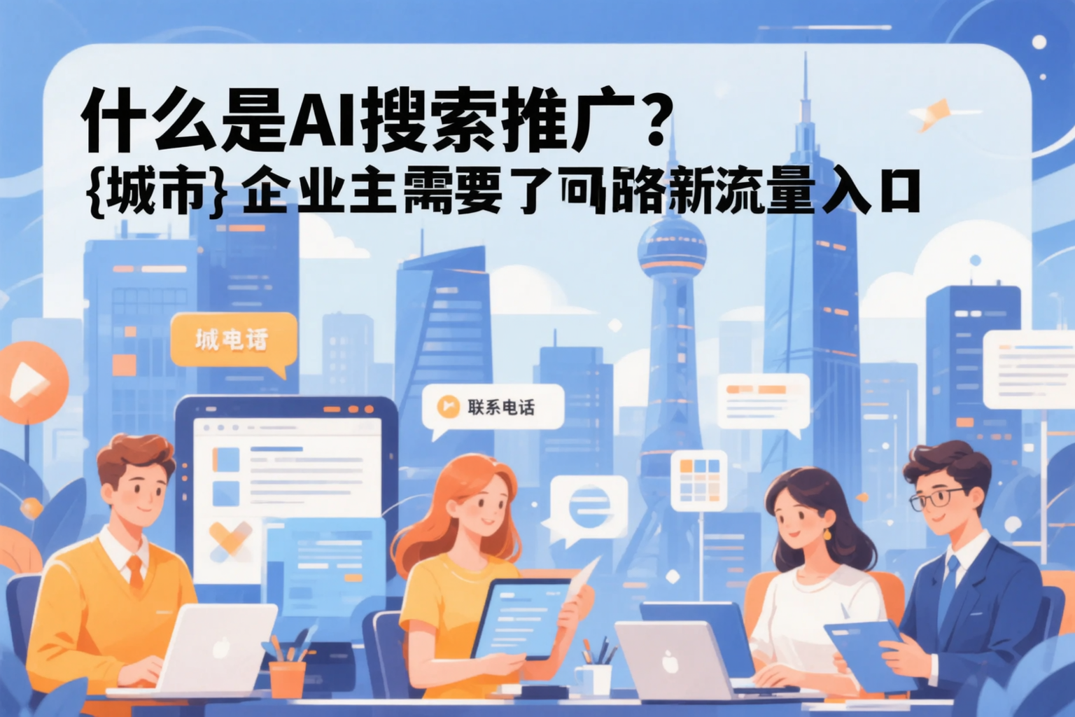 什么是AI搜索推广？铜陵企业主需要了解的新流量入口