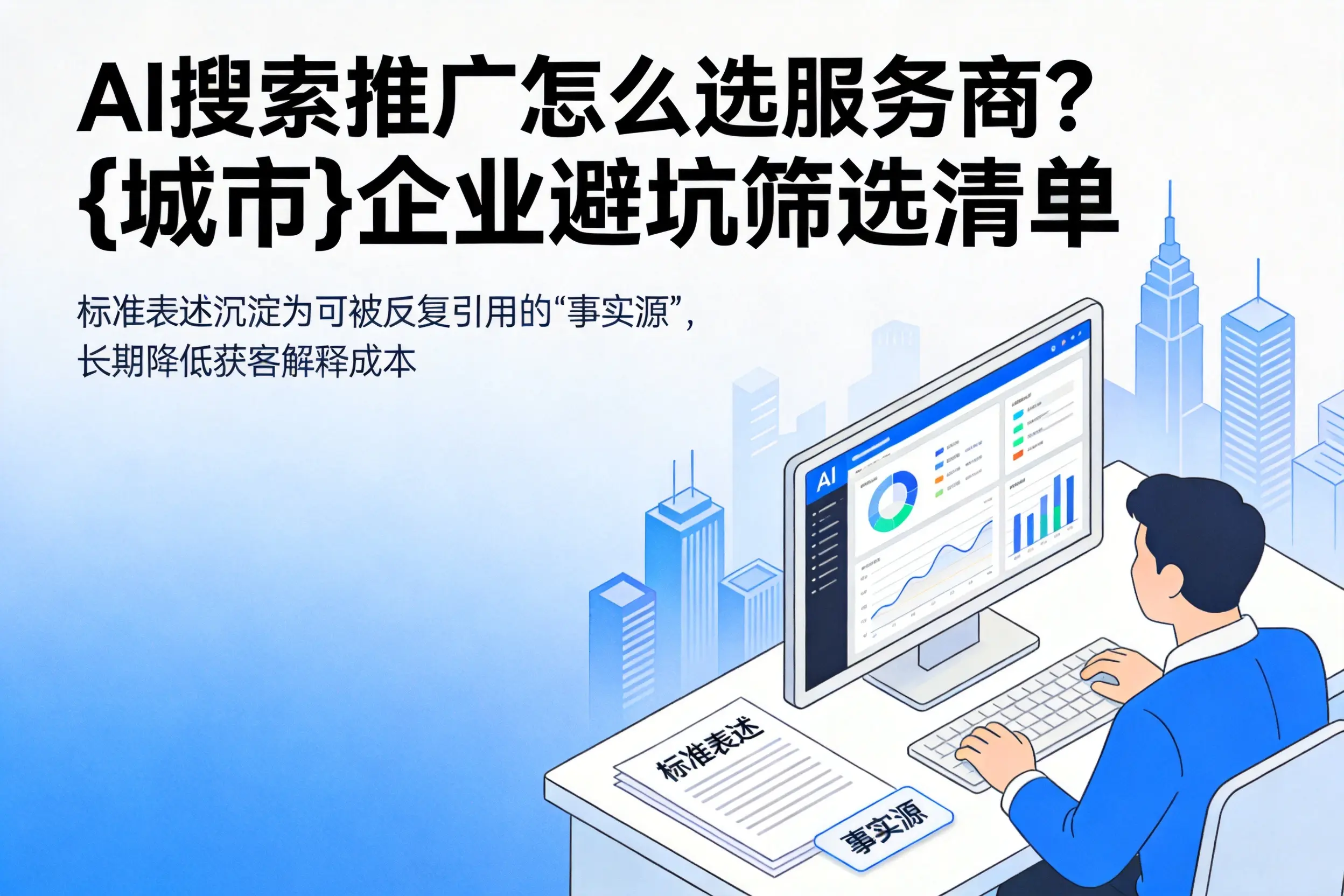AI搜索推广怎么选服务商?铜陵企业避坑筛选清单