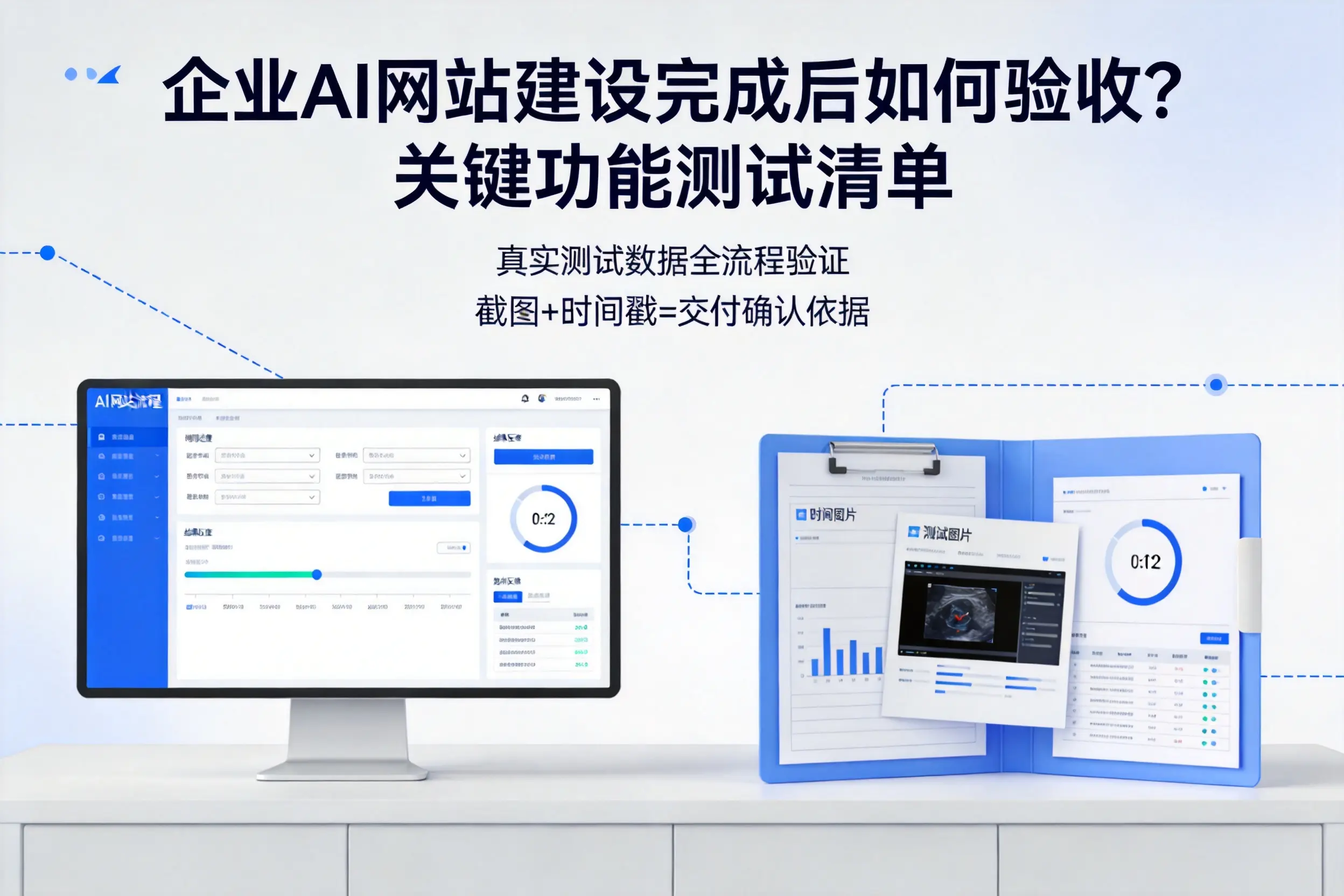 铜陵企业AI网站建设完成后如何验收？关键功能测试清单