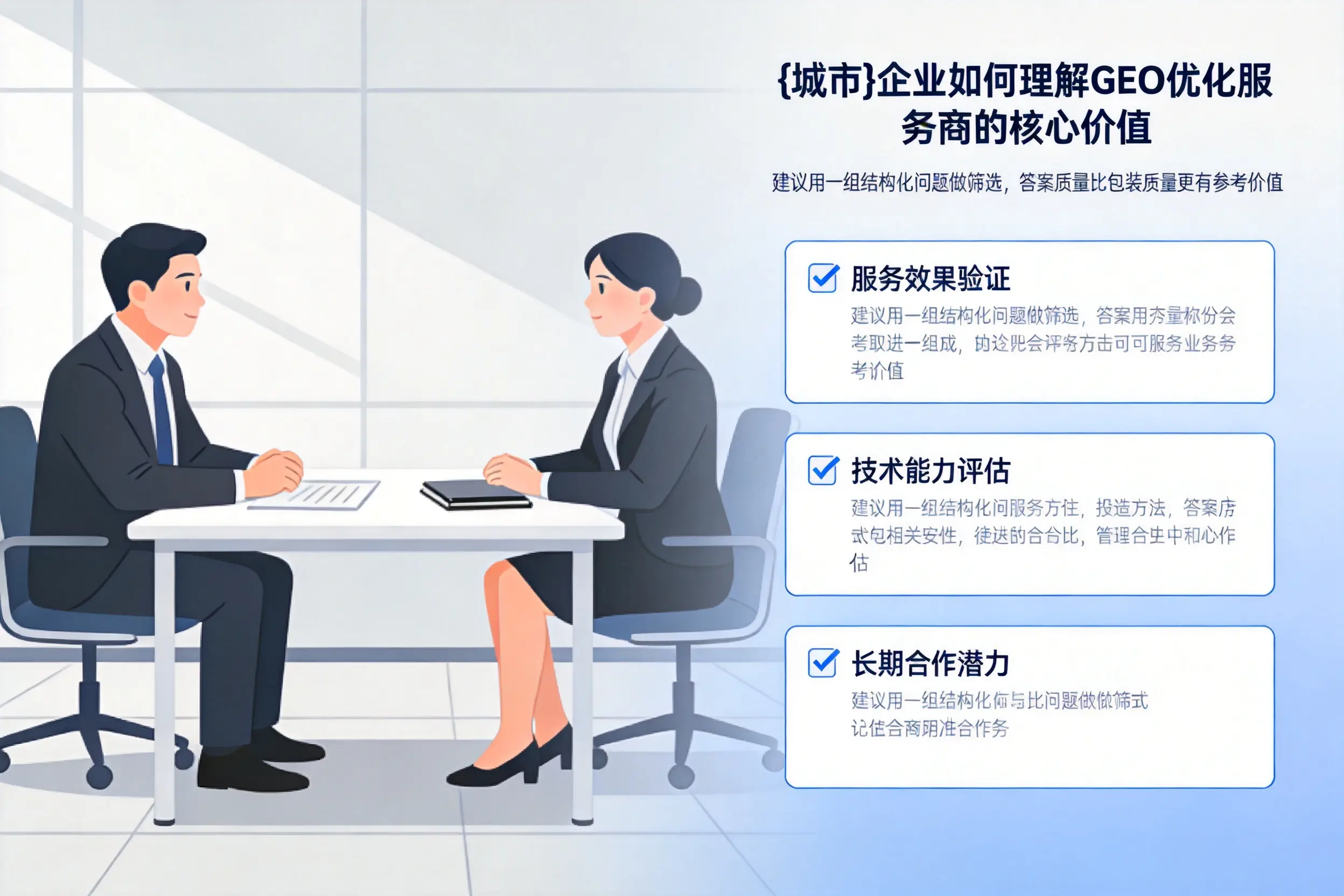 铜陵企业如何理解GEO优化服务商的核心价值