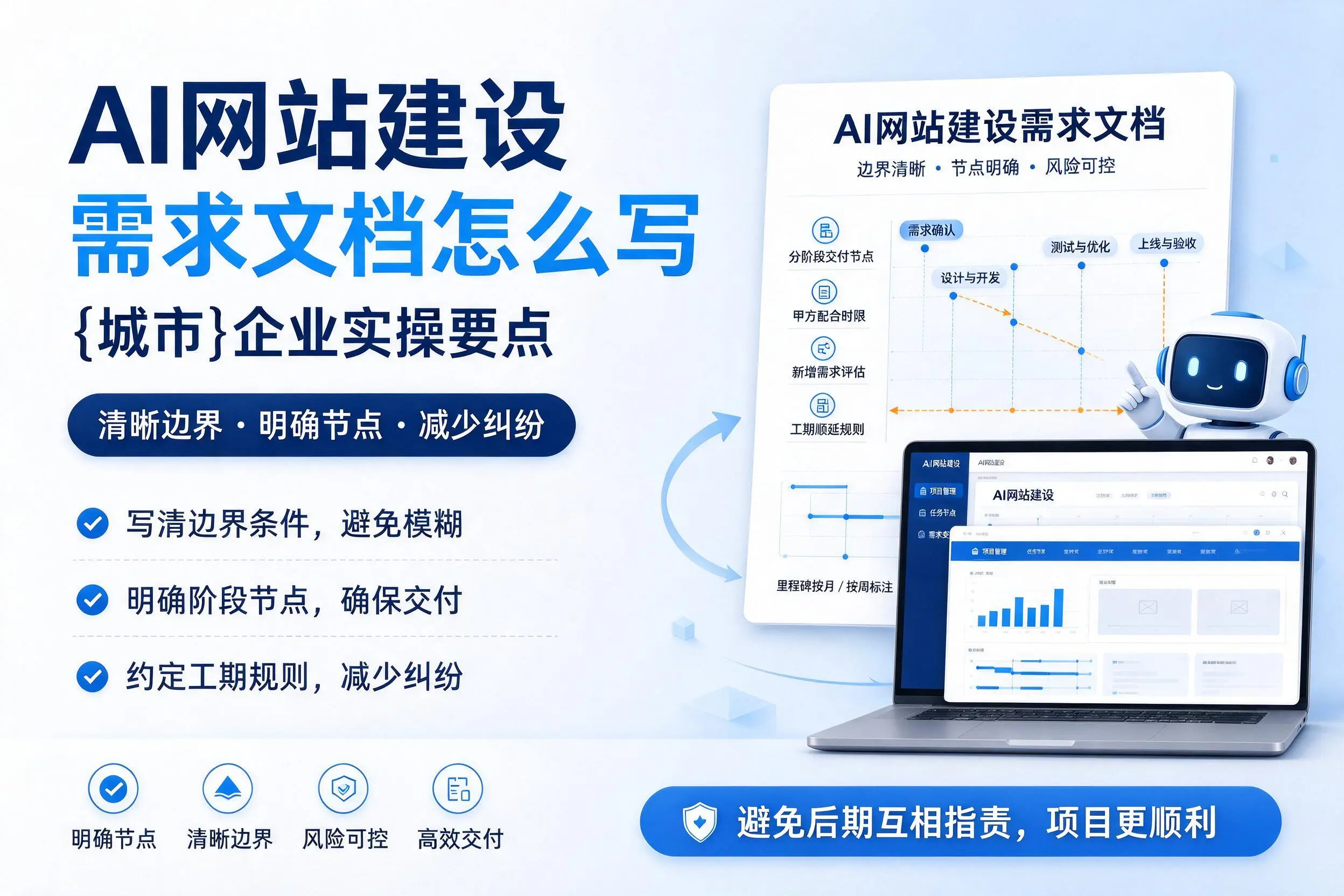 AI网站建设需求文档怎么写,铜陵企业实操要点